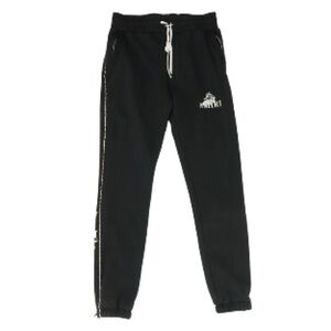AMIRI Black Sweatpants with White Accents